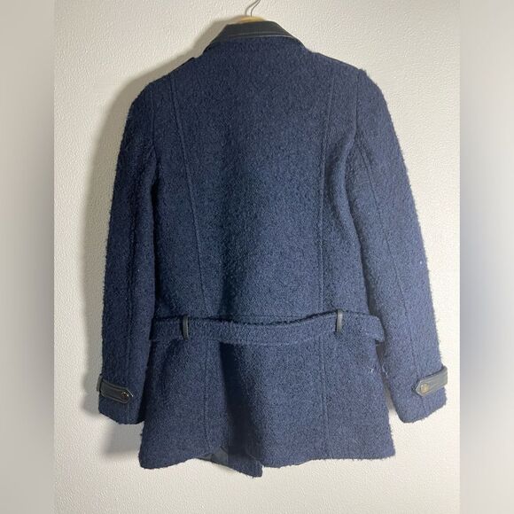 Zara navy and black tweed jacket - Picture 2 of 4